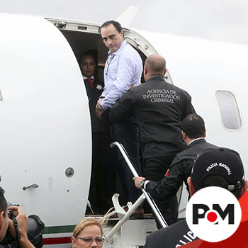 Exgobernador Borge llega a México desde Panamá para enfrentar la justicia